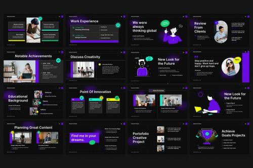 Resume Portfolio PowerPoint Template Resume Portfolio PowerPoint Template