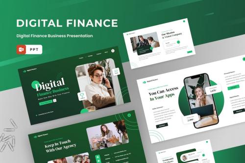 Digital Finance Business PowerPoint Digital Finance Business PowerPoint