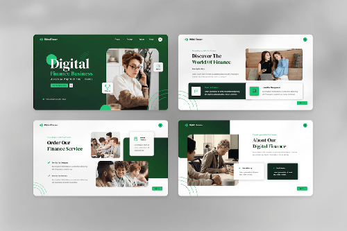 Digital Finance Business PowerPoint Digital Finance Business PowerPoint