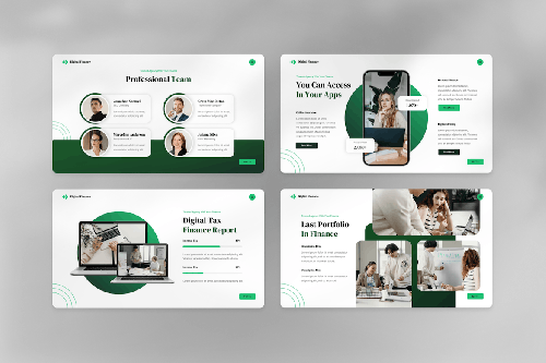 Digital Finance Business PowerPoint Digital Finance Business PowerPoint