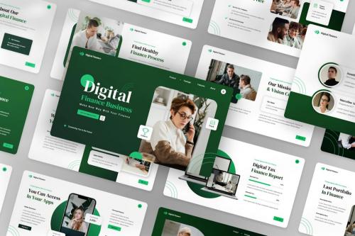 Digital Finance Business PowerPoint Digital Finance Business PowerPoint