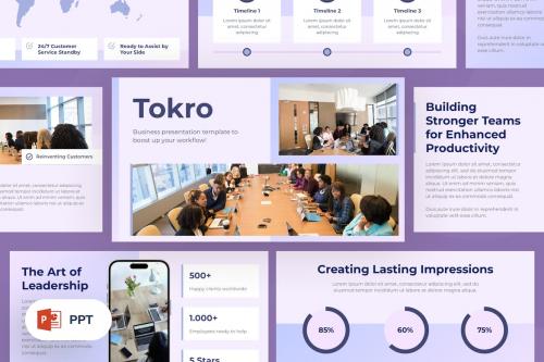 Tokro - Business Power Point Template Tokro - Business Power Point Template