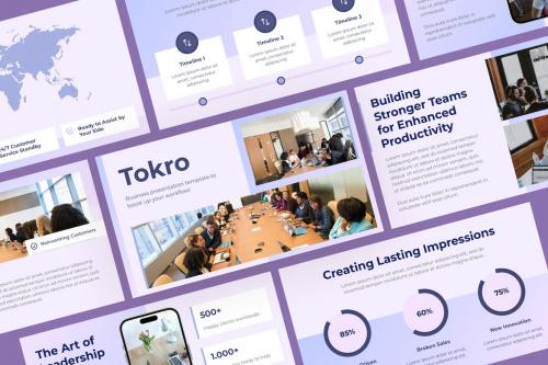 Tokro - Business Power Point Template Tokro - Business Power Point Template