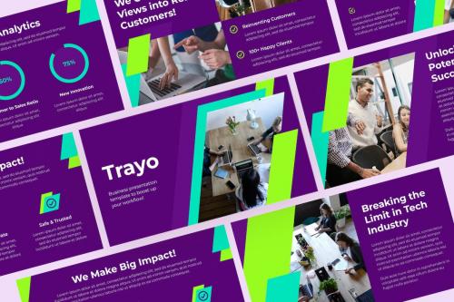 Trayo - Business Power Point Template Trayo - Business Power Point Template