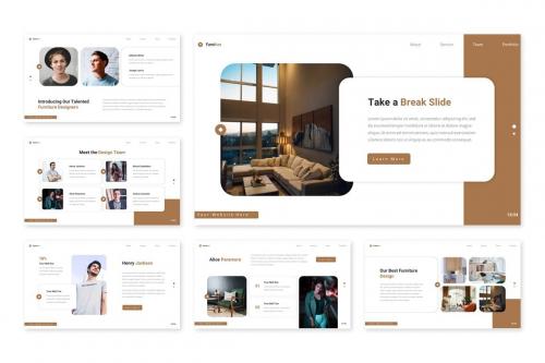 Funitize - Furniture Powerpoint Template Funitize - Furniture Powerpoint Template
