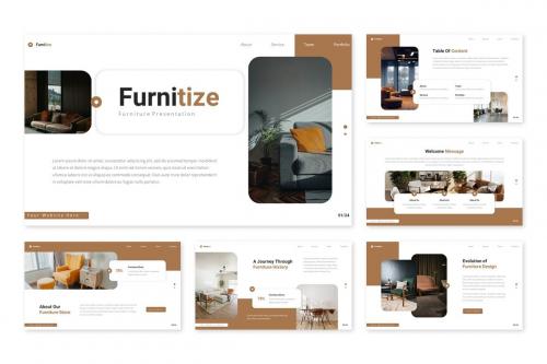 Funitize - Furniture Powerpoint Template Funitize - Furniture Powerpoint Template
