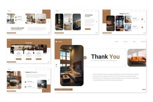 Funitize - Furniture Powerpoint Template Funitize - Furniture Powerpoint Template