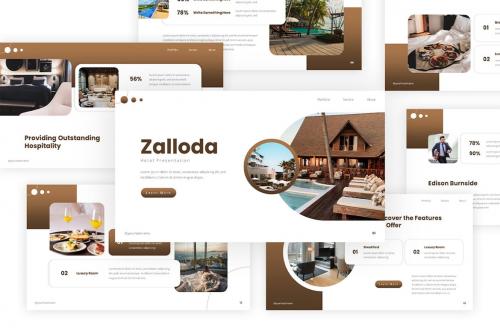 Zalloda - Hotel Powerpoint Template Zalloda - Hotel Powerpoint Template