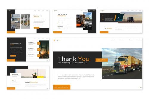 Logatics - Logistics Powerpoint Template Logatics - Logistics Powerpoint Template