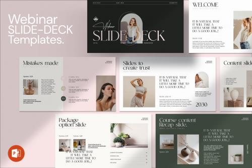 Webinar Slide Deck PowerPint Templates Webinar Slide Deck PowerPint Templates