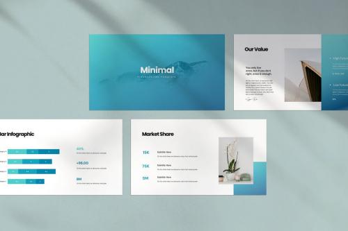 Minimal PowrePoint Presentation Template Minimal PowrePoint Presentation Template
