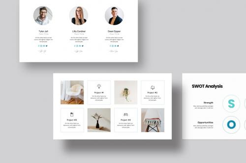 Minimal PowrePoint Presentation Template Minimal PowrePoint Presentation Template