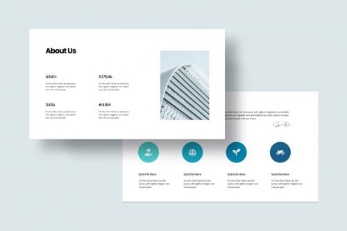 Minimal PowrePoint Presentation Template Minimal PowrePoint Presentation Template
