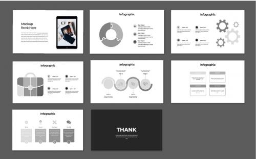 Minimals Book PowerPoint Template Minimals Book PowerPoint Template
