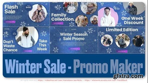 Videohive Winter Sale - Promo Maker 49426435 Videohive Winter Sale - Promo Maker 49426435