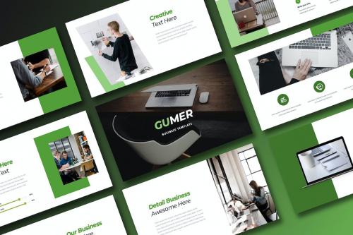 Gumer Business PowerPoint Template Gumer Business PowerPoint Template