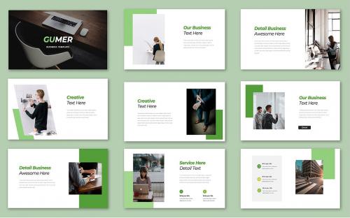 Gumer Business PowerPoint Template Gumer Business PowerPoint Template