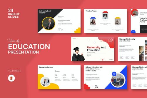 University Education Presentation Template University Education Presentation Template