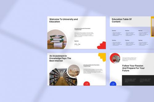 University Education Presentation Template University Education Presentation Template