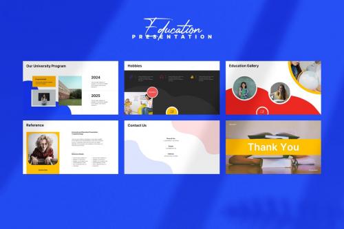 University Education Presentation Template University Education Presentation Template