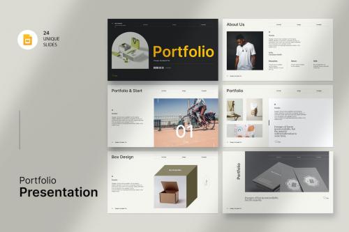 Portfolio PowerPoint Template Portfolio PowerPoint Template