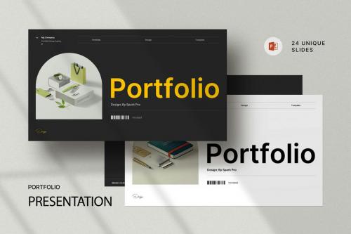 Portfolio PowerPoint Template Portfolio PowerPoint Template