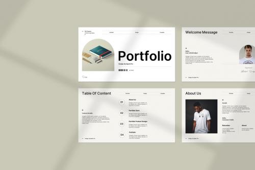 Portfolio PowerPoint Template Portfolio PowerPoint Template