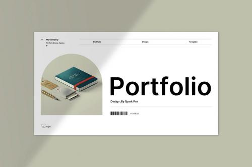 Portfolio PowerPoint Template Portfolio PowerPoint Template