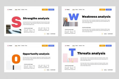 Petelot Education & Stationery Powerpoint Template Petelot Education & Stationery Powerpoint Template