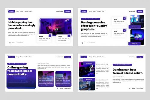 Metagem - Esports and Gaming Powerpoint Template Metagem - Esports and Gaming Powerpoint Template