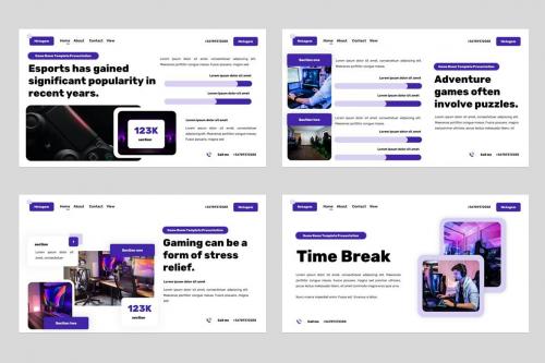 Metagem - Esports and Gaming Powerpoint Template Metagem - Esports and Gaming Powerpoint Template