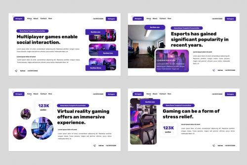Metagem - Esports and Gaming Powerpoint Template Metagem - Esports and Gaming Powerpoint Template