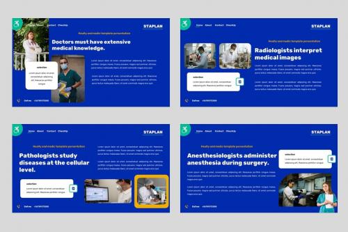 Staplan - Healty and Medical Powerpoint Template Staplan - Healty and Medical Powerpoint Template
