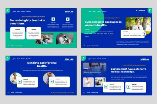 Staplan - Healty and Medical Powerpoint Template Staplan - Healty and Medical Powerpoint Template