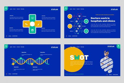 Staplan - Healty and Medical Powerpoint Template Staplan - Healty and Medical Powerpoint Template