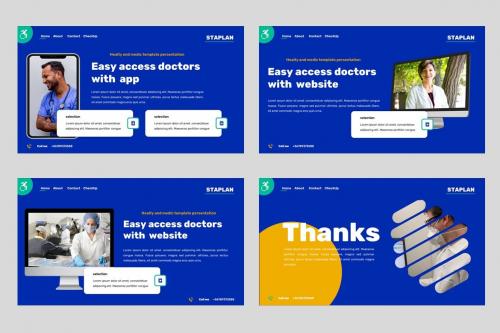 Staplan - Healty and Medical Powerpoint Template Staplan - Healty and Medical Powerpoint Template