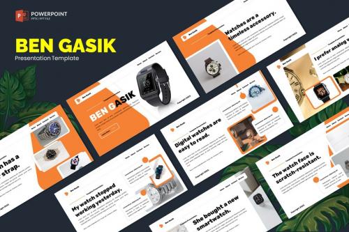 Ben Gasik - Luxury Watch Powerpoint Template Ben Gasik - Luxury Watch Powerpoint Template