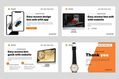 Ben Gasik - Luxury Watch Powerpoint Template Ben Gasik - Luxury Watch Powerpoint Template