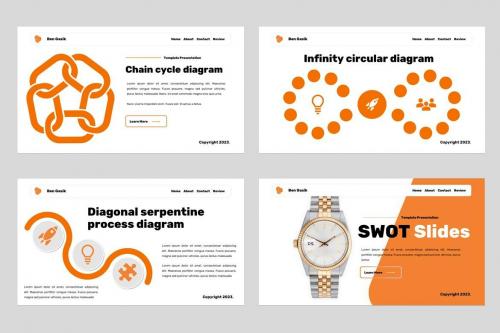 Ben Gasik - Luxury Watch Powerpoint Template Ben Gasik - Luxury Watch Powerpoint Template