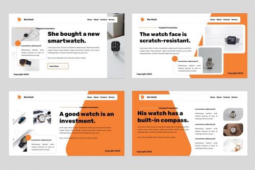 Ben Gasik - Luxury Watch Powerpoint Template Ben Gasik - Luxury Watch Powerpoint Template