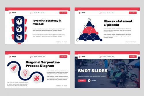 Mbecak - Transport & Logistics Powerpoint Template Mbecak - Transport & Logistics Powerpoint Template