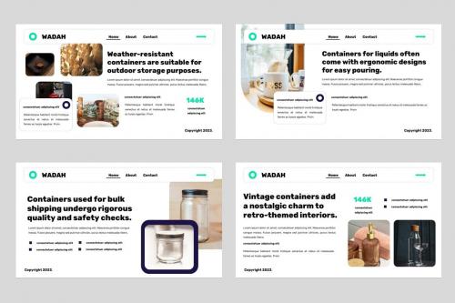 Wadah - Jar & Home Decoration Powerpoint Template Wadah - Jar & Home Decoration Powerpoint Template