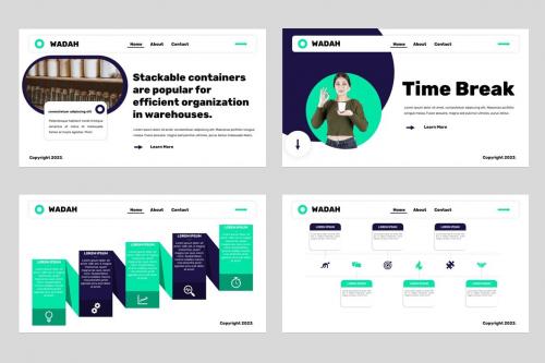 Wadah - Jar & Home Decoration Powerpoint Template Wadah - Jar & Home Decoration Powerpoint Template