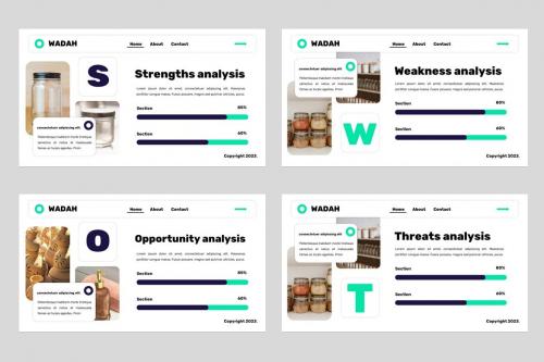 Wadah - Jar & Home Decoration Powerpoint Template Wadah - Jar & Home Decoration Powerpoint Template