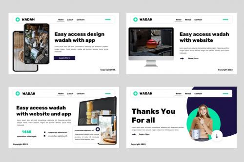 Wadah - Jar & Home Decoration Powerpoint Template Wadah - Jar & Home Decoration Powerpoint Template