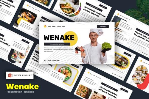 Wenake - Food & Beverages Powerpoint Template Wenake - Food & Beverages Powerpoint Template
