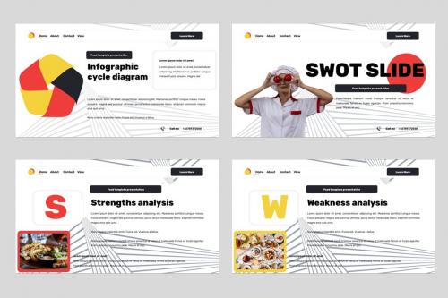 Wenake - Food & Beverages Powerpoint Template Wenake - Food & Beverages Powerpoint Template