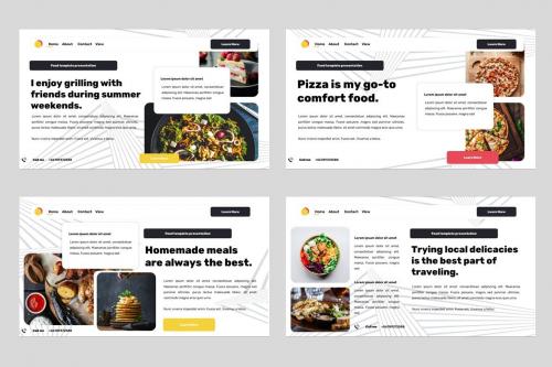 Wenake - Food & Beverages Powerpoint Template Wenake - Food & Beverages Powerpoint Template