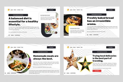 Wenake - Food & Beverages Powerpoint Template Wenake - Food & Beverages Powerpoint Template