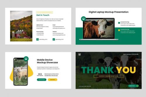 Kandang - Livestock & Farm Powerpoint Template Kandang - Livestock & Farm Powerpoint Template